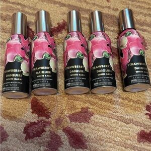 BBW White Barn Strawberry Daiquiri Room Spray Set